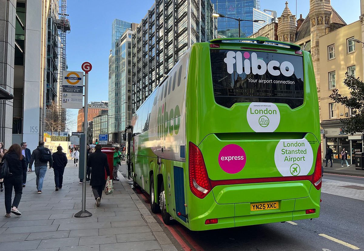 How to get to stanted airport without stress