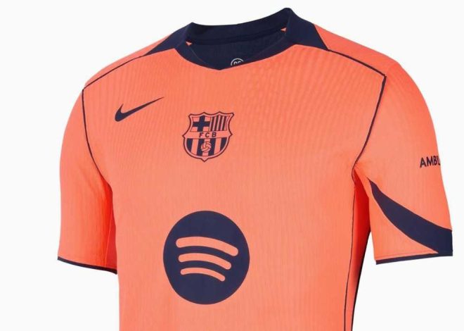 Barcelona officially released the third jersey season 2025/2026, highlighting the color of neon lights up