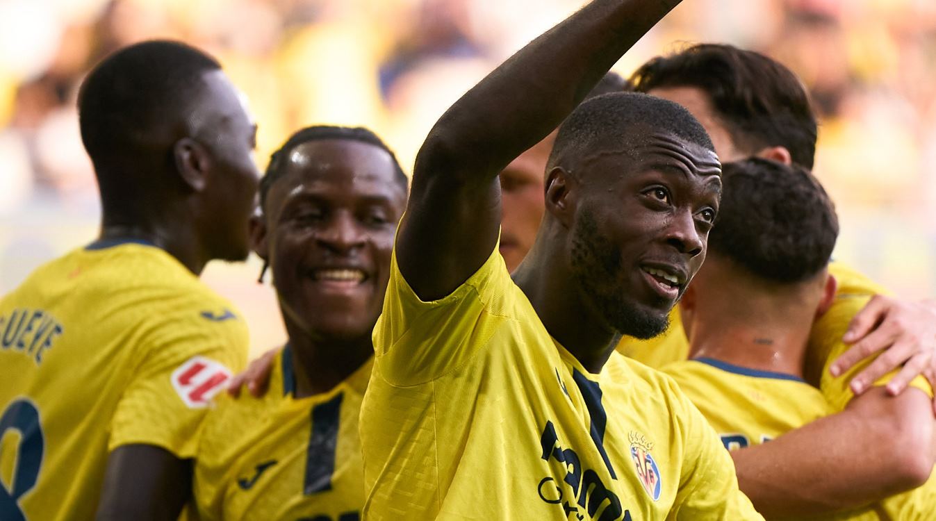 Villarreal goal party, Txuri-Urdin Save Points!