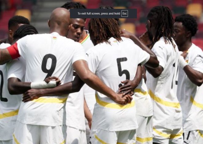 World Cup Qualification Results 2026: Ghana tripped on Chad in the final minutes of the match!