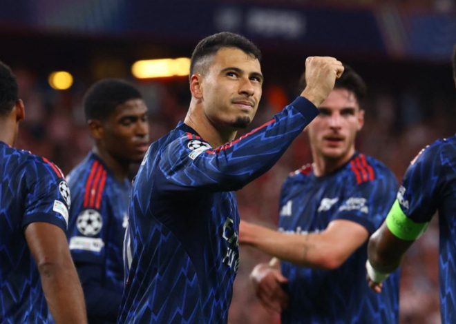 It turned out that Martinelli already knew before entering! Only 36 seconds immediately scored goals