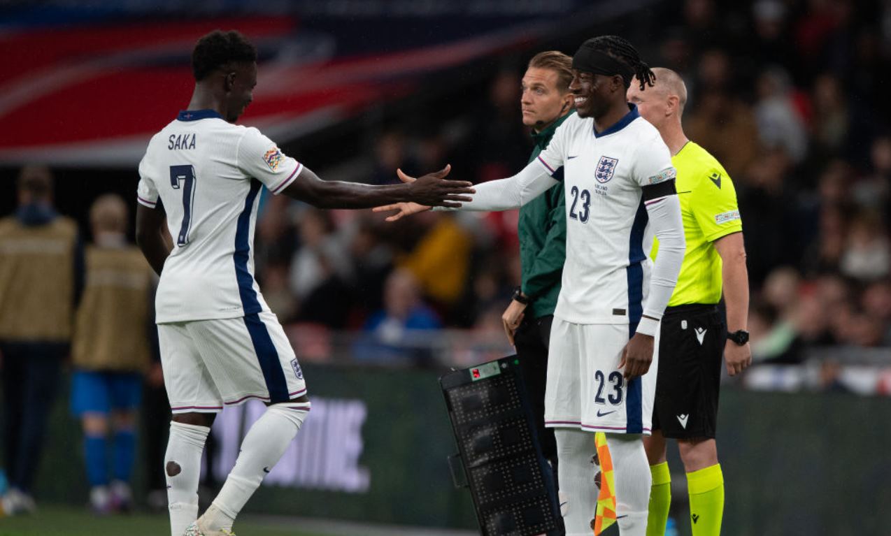 Arsenal duo Bukayo Saka and Noni Madueke make Thomas Tuchel dizzy with happiness!