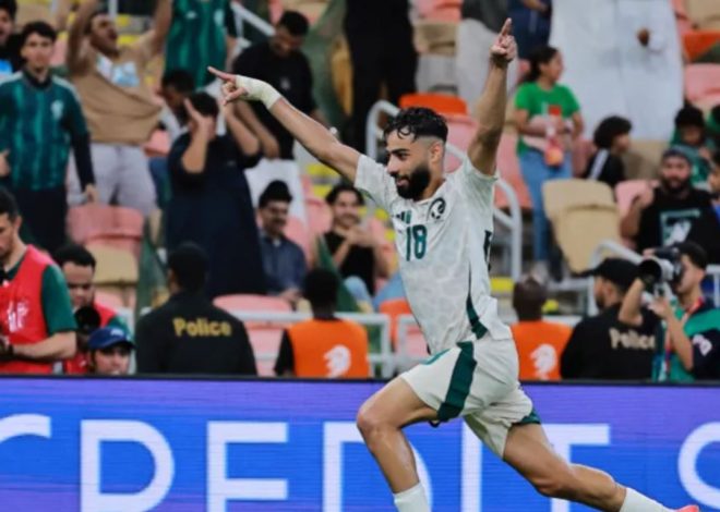 Indonesia was ahead, but Saudi Arabia reversed the lead in the first half!