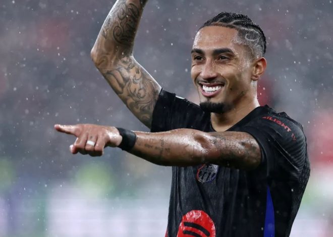 Barcelona’s Condition Ahead of El Clasico: Raphinha Has Hope, Lewandowski Falls!