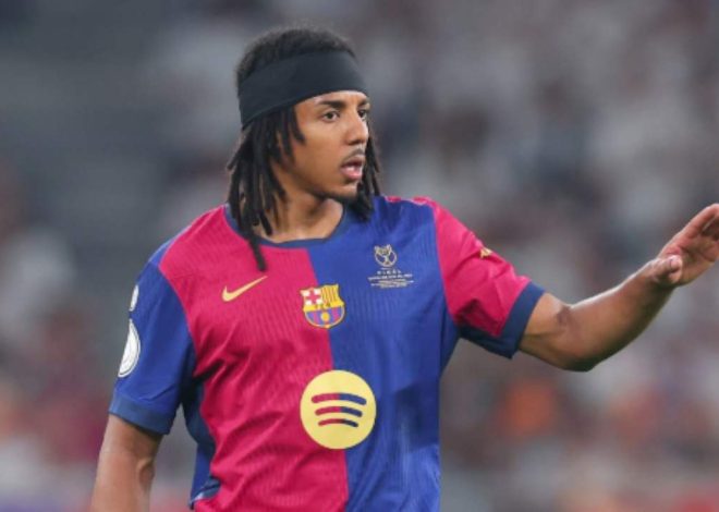 Barcelona Relieved, Kounde’s Injury Not Serious, Available for Spanish Super Cup