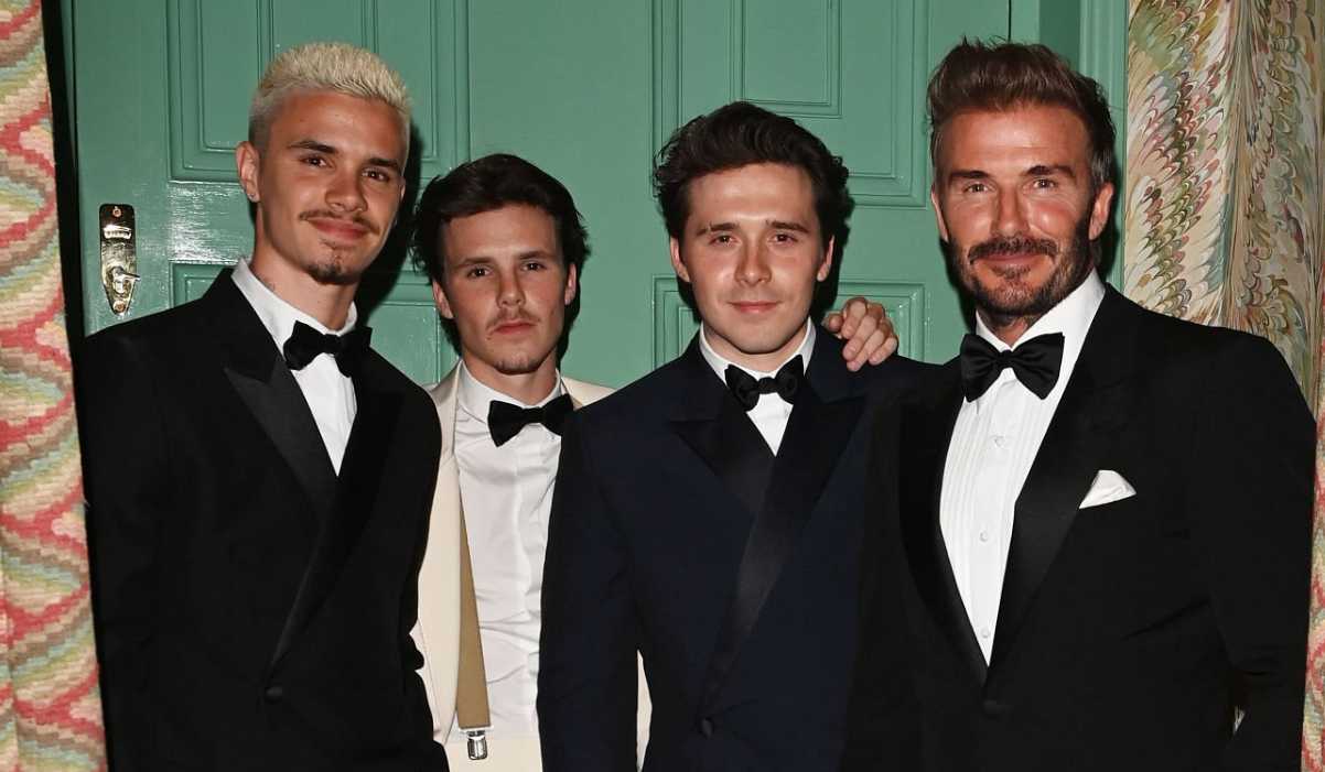 The reason why David Beckham’s son chose to support rival club Manchester United