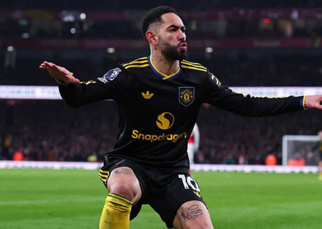 This Manchester United hero could face sanctions because of his celebration at the Emirates