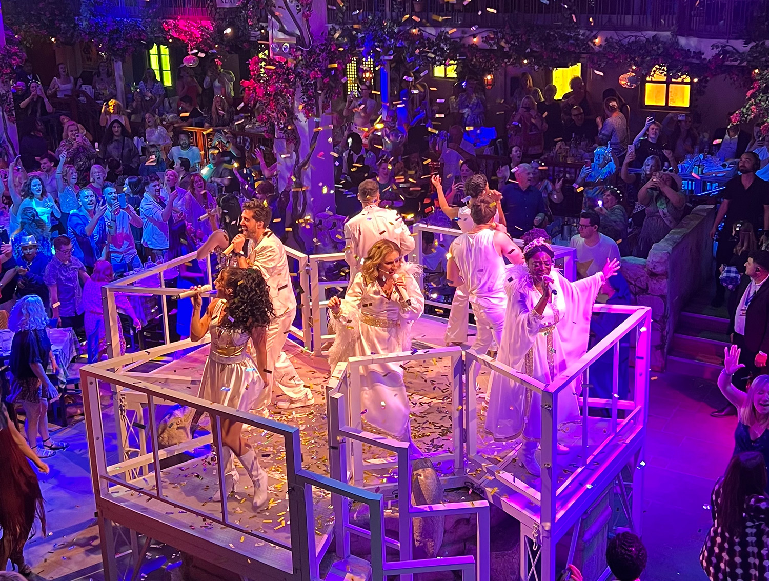 Advice for Mama Mia! Party in London