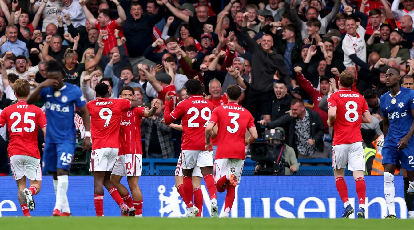 Six Losses in a Row! Chelsea sinks further after being beaten by Nottingham Forest